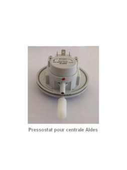 Pressostat démarrage centrale Axpir d'ALDES